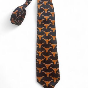 UT Texas Longhorns 100% Silk Tie